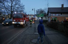 Pożar domu w centrum Ustki - ustka24.info