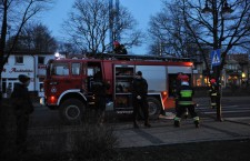 Pożar domu w centrum Ustki - ustka24.info