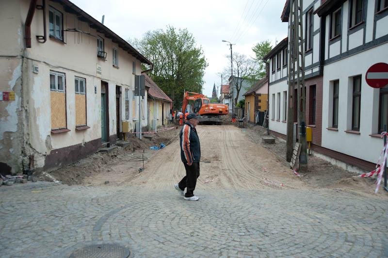 Remont ulicy Sprzymierzeńców w Ustce - ustka24.info