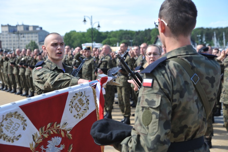 Przysięga elewów w usteckim porcie - ustka24.info