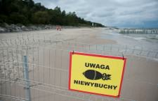 Saperzy przeszukują plażę wschodnią w Ustce - ustka24.info