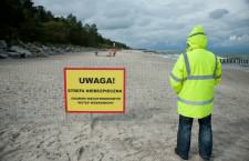 Saperzy przeszukują plażę wschodnią w Ustce - ustka24.info