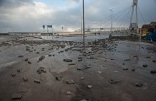 Zniszczenia po sztormie "Alex" - ustka24.info