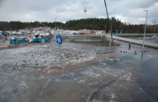 Zniszczenia po sztormie "Alex" - ustka24.info