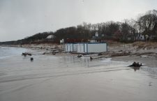 Zniszczenia po sztormie "Alex" - ustka24.info