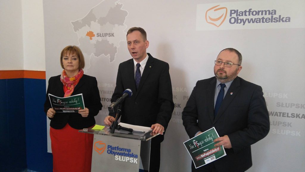 Platforma Obywatelska rusza z projektem „Nie psujcie szkoły” - ustka24.info