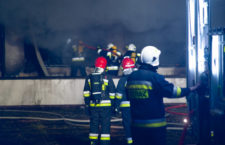 Pożar opuszczonego Zajazdu Bałtyckiego w Przewłoce - ustka24.info