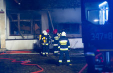 Pożar opuszczonego Zajazdu Bałtyckiego w Przewłoce - ustka24.info