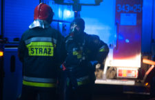 Pożar opuszczonego Zajazdu Bałtyckiego w Przewłoce - ustka24.info