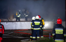 Pożar opuszczonego Zajazdu Bałtyckiego w Przewłoce - ustka24.info